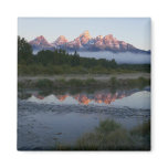 Sunrise at Schwabacker Landing at Grand Teton Magnet