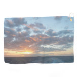 Sunrise at Sea I Golf Towel