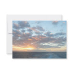 Sunrise at Sea I Pastel Seascape