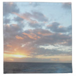 Sunrise at Sea I Pastel Seascape Cloth Napkin