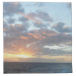Sunrise at Sea I Pastel Seascape Cloth Napkin