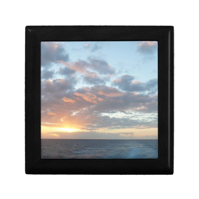 Sunrise at Sea I Pastel Seascape Gift Box (Front)