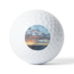 Sunrise at Sea I Pastel Seascape Golf Balls
