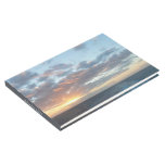 Sunrise at Sea I Pastel Seascape Guest Book