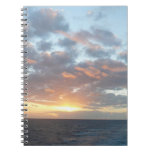 Sunrise at Sea I Pastel Seascape Notebook