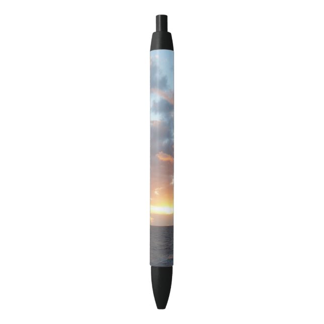 Sunrise at Sea I Pastel Seascape Pen (Front Vertical)