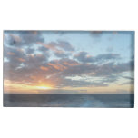 Sunrise at Sea I Pastel Seascape Place Card Holder