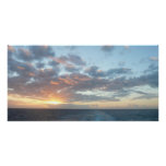 Sunrise at Sea I Pastel Seascape Poster