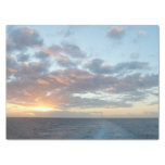 Sunrise at Sea I Pastel Seascape Tissue Paper