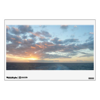 Sunrise at Sea I Pastel Seascape Wall Sticker