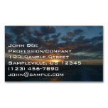 Sunrise at Sea II Ocean Seascape Business Card Magnet