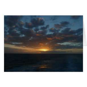 Sunrise at Sea II Ocean Seascape Cards