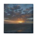 Sunrise at Sea II Ocean Seascape Magnet