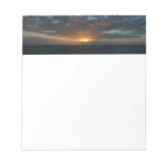 Sunrise at Sea II Ocean Seascape Notepad