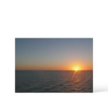 Sunrise at Sea III Ocean Horizon Seascape