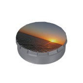 Sunrise at Sea III Ocean Horizon Seascape Jelly Belly Tin (Side)