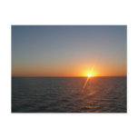 Sunrise at Sea III Ocean Horizon Seascape Postcard