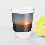 Sunrise at Sea III Ocean Horizon Seascape Shot Glass