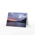 Sunrise at St. Mary Lake I Card