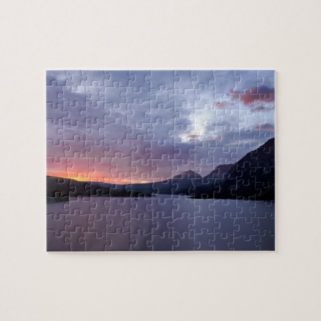 Sunrise at St. Mary Lake I Jigsaw Puzzle (Horizontal)