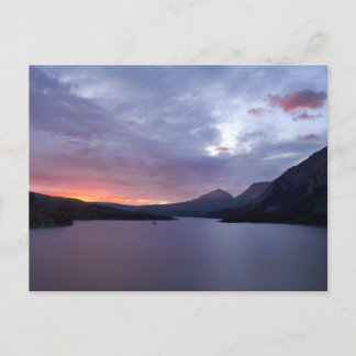 Sunrise at St. Mary Lake I Postcard