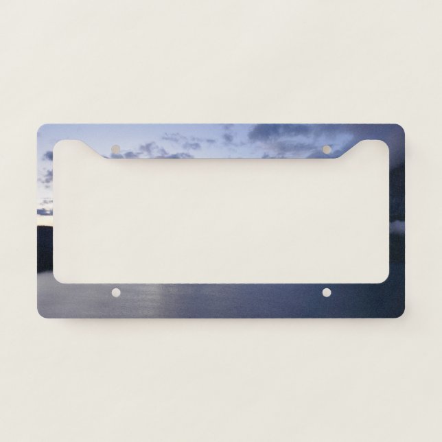 Sunrise at St. Mary Lake II License Plate Frame (Front)