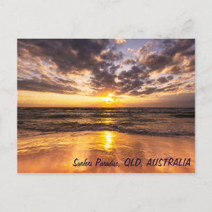 Sunrise at Surfers Paradise Postcard