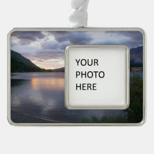 Sunrise at Swiftcurrent Lake I Christmas Ornament