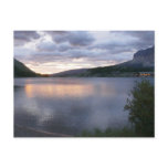 Sunrise at Swiftcurrent Lake I Postcard