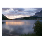 Sunrise at Swiftcurrent Lake I Poster