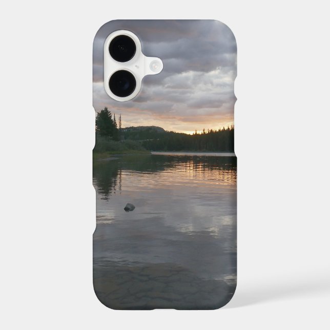 Sunrise at Swiftcurrent Lake II Case-Mate iPhone Case (Back)