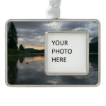 Sunrise at Swiftcurrent Lake II Christmas Ornament