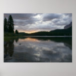 Sunrise at Swiftcurrent Lake II Poster