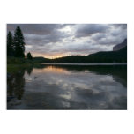 Sunrise at Swiftcurrent Lake II Poster