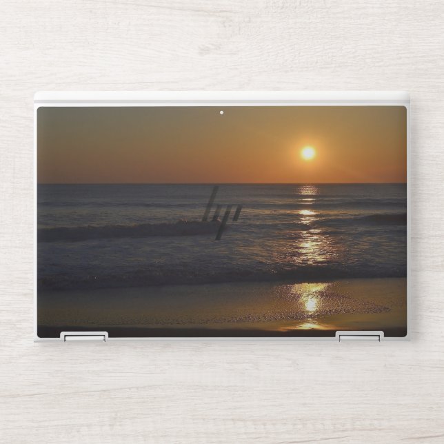 Sunrise at the Beach by Shirley Taylor HP Laptop Skin (Front)