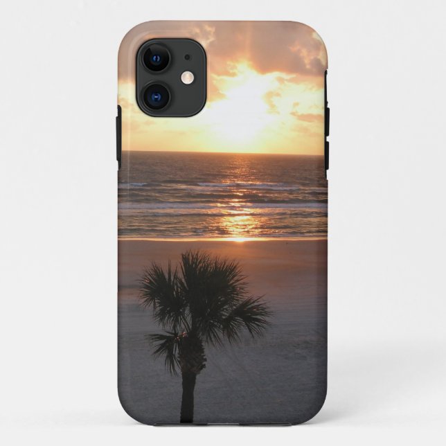 Sunrise At The Beach iPhone 5 case (Back)