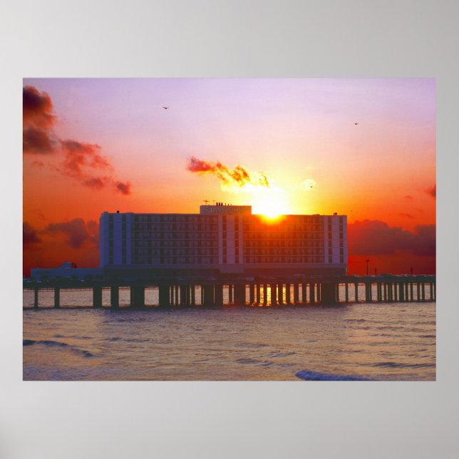 Sunrise At The Flagship Hotel Prints (Front)