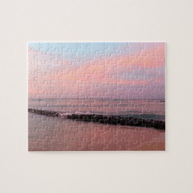Sunrise at Waikiki Beach Jigsaw Puzzle (Horizontal)