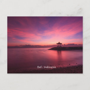 Sunrise, Bali, Indonesia Postcard