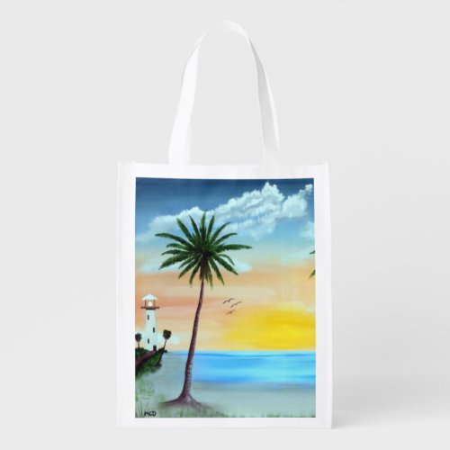 Sunrise Beach Grocery Bag
