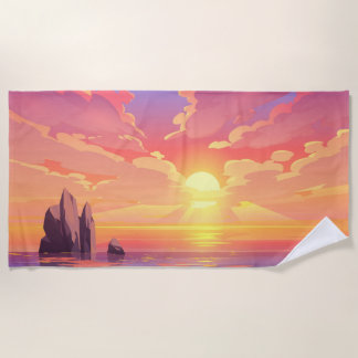 Sunrise Beach Towel