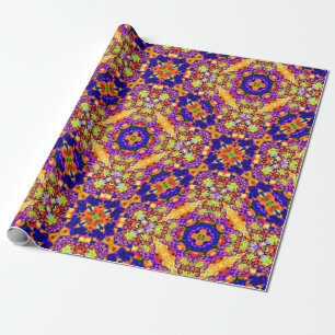 sunrise beach wrapping paper