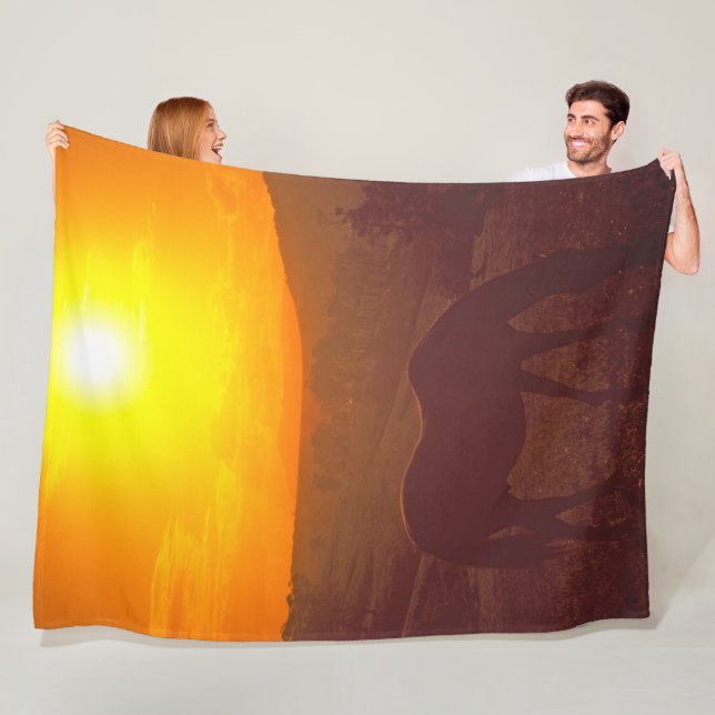 SUNRISE BEAUTY FLEECE BLANKET (In Situ)
