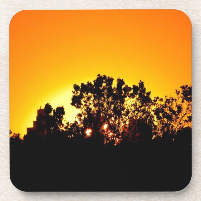 Sunrise Beverage Coaster (Front)