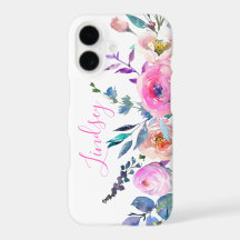 Sunrise Boho Floral Monogram