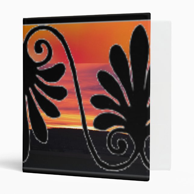 Sunrise Border Binder (Front/Inside)