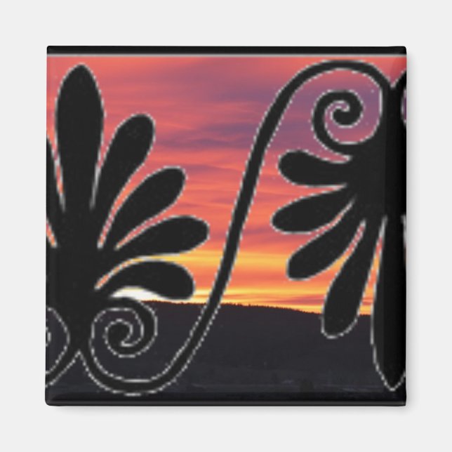 Sunrise Border Magnet (Front)