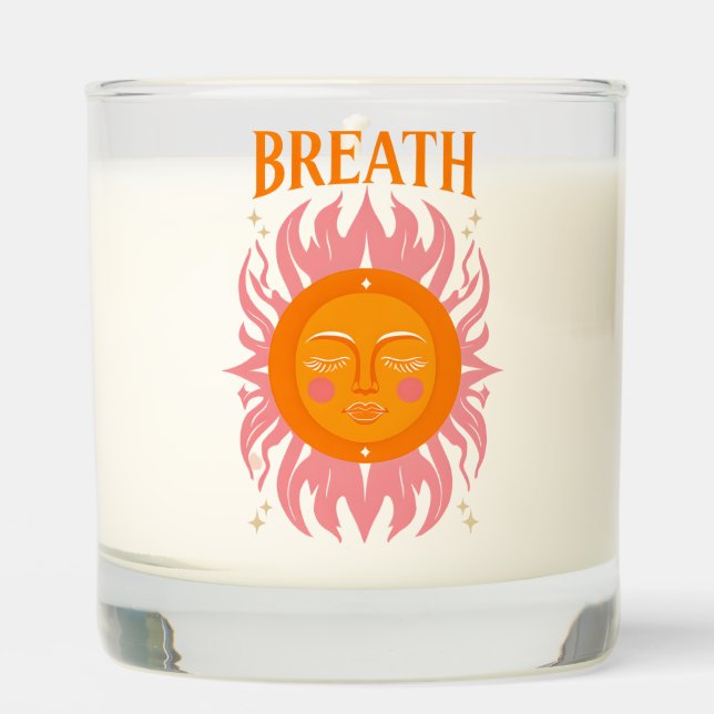 Sunrise Breath Scented Jar Candle (Front)