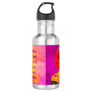 Sunrise Buddha #3 - Water is Alive Stainless Steel Water Bottle