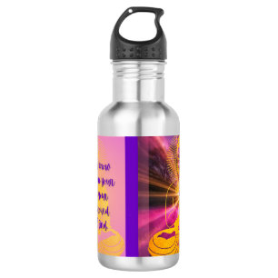 Sunrise Buddha #6 - Water is Alive Stainless Steel Water Bottle